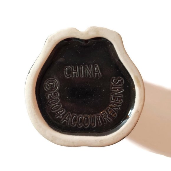 Carlos Ceramic Tiki Mug 6" Hawaii Black 2004 New - Picture 5 of 7